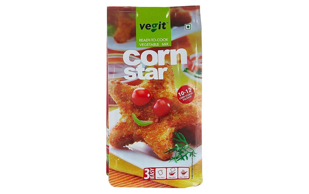Vegit Corn Star    Pack  160 grams